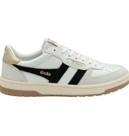 GOLA Women’s Hawk Sneakers in White/Black/Gold