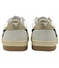 Women’s Hawk Sneakers in White/Black/Gold