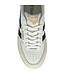 Women’s Hawk Sneakers in White/Black/Gold