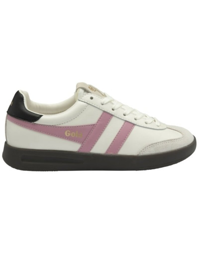 GOLA Women’s Cyclone Sneakers in White/Candy/Black/Dark Gum