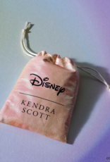 KENDRA SCOTT DESIGN Disney x Kendra Scott Gold Minnie Mouse Short Pendant Necklace in Hot Pink Drusy