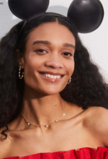 KENDRA SCOTT DESIGN Disney x Kendra Scott Gold Mickey Mouse and Minnie Mouse Strand Necklace in White CZ