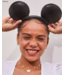 Disney x Kendra Scott Gold Mickey Mouse and Minnie Mouse Strand Necklace in White CZ