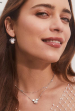 KENDRA SCOTT DESIGN Disney x Kendra Scott Silver Minnie Mouse Drop Earrings in Freshwater Cultured Pearl KENDRA SCOTT DESIGN Disney x Kendra Scott Silver Minnie Mouse Drop Earrings in Freshwater Cultured Pearl