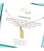 Stand By Me Charm Necklace in Gold