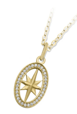TJAZELLE Unstoppable Charm Necklace in Gold TJAZELLE Unstoppable Charm Necklace in Gold