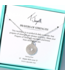 Prayers of Strength Charm Necklace in Silver