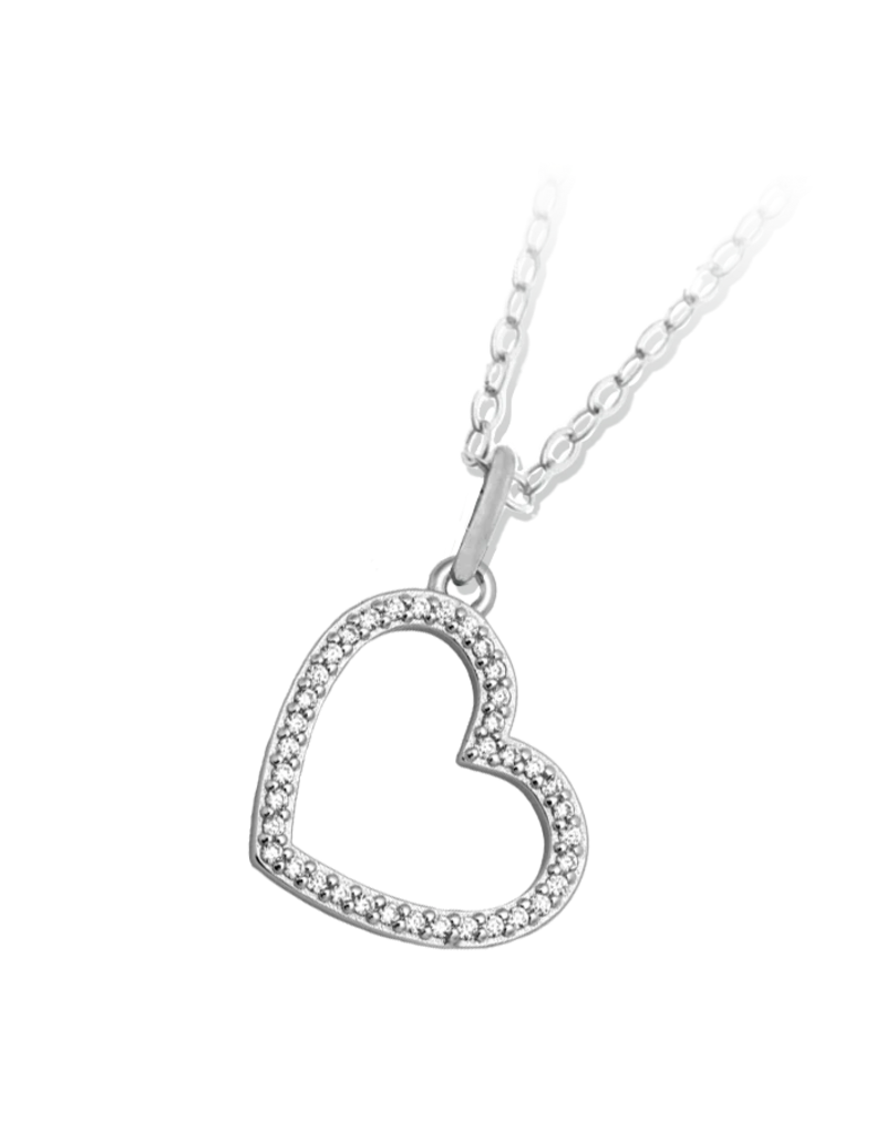 TJAZELLE Beautiful Soul Charm Necklace in Silver