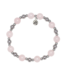 Day By Day Bracelet in Rose Quartz & Silver
