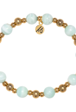 TJAZELLE  Day By Day Bracelet in Hemimorphite & Gold