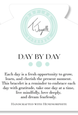 TJAZELLE  Day By Day Bracelet in Hemimorphite & Gold