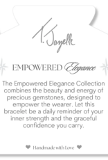 TJAZELLE Empowered Elegance Bracelet in Mountain Jade & Gold