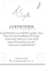 TJAZELLE  Godmother Endless Love Bracelet in White Chalcedony & Silver