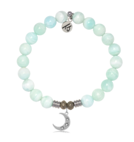 TJAZELLE Friendship Stars Bracelet in Hemimorphite & Silver