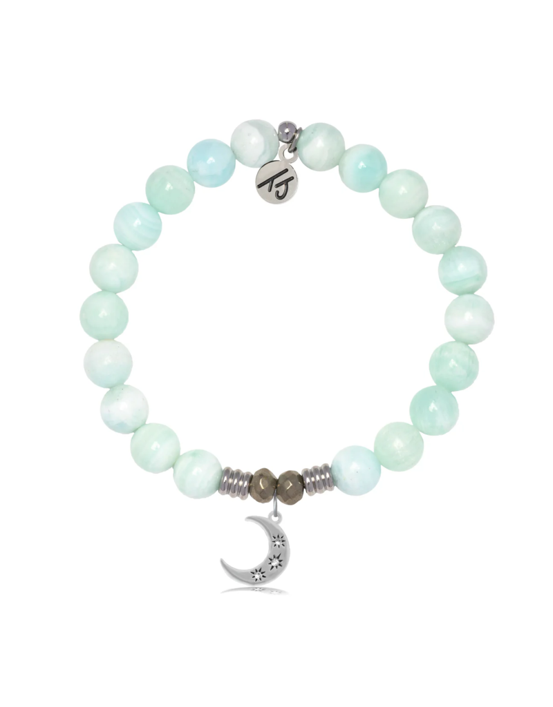 TJAZELLE Friendship Stars Bracelet in Hemimorphite & Silver