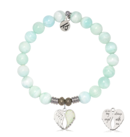 TJAZELLE My Angel Bracelet in Hemimorphite & Silver