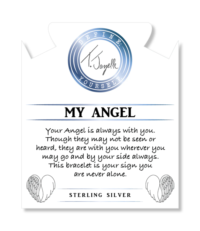 My Angel Bracelet in Hemimorphite & Silver