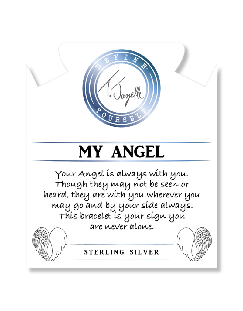 TJAZELLE My Angel Bracelet in Hemimorphite & Silver