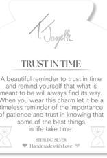 TJAZELLE Trust In Time Bracelet in Sunset Quartz & Silver