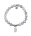 Unstoppable Stacker Bracelet in Purple Turquoise & Silver