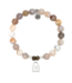 Unbreakable Friendship Bracelet in Australian Agate & Silver