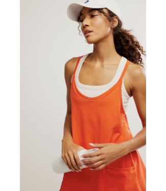 FREE PEOPLE MOVEMENT Hot Shot Mini Dress in Scarlett
