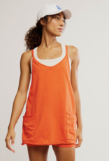 FREE PEOPLE MOVEMENT Hot Shot Mini Dress in Scarlett