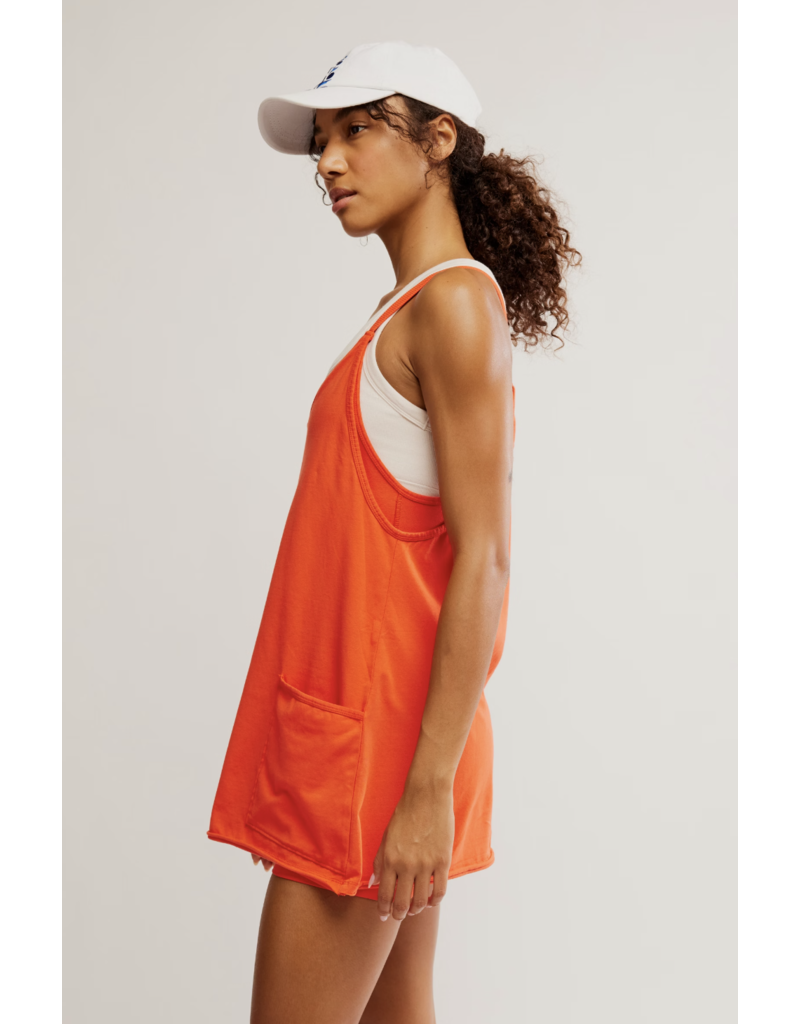 FREE PEOPLE MOVEMENT Hot Shot Mini Dress in Scarlett