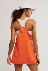 FREE PEOPLE MOVEMENT Hot Shot Mini Dress in Scarlett