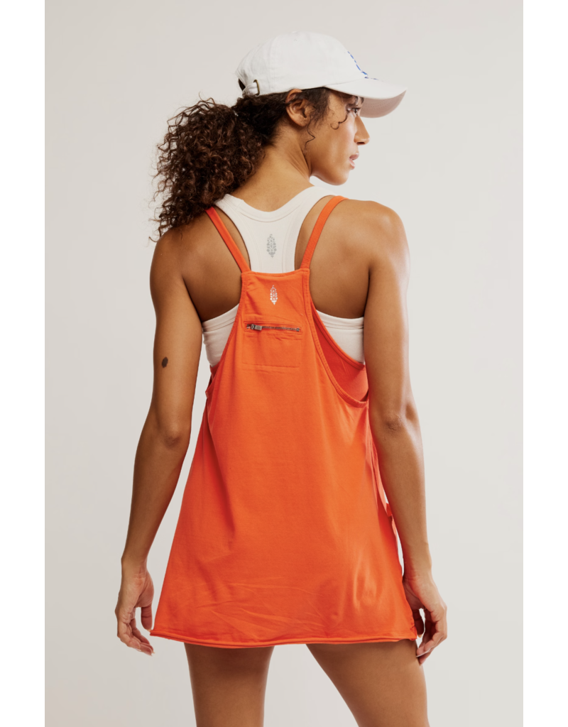 FREE PEOPLE MOVEMENT Hot Shot Mini Dress in Scarlett