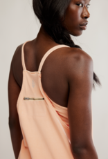 FREE PEOPLE MOVEMENT Hot Shot Mini Dress in Pastel Peach
