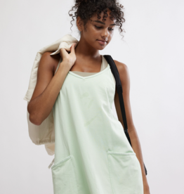FREE PEOPLE MOVEMENT Hot Shot Mini Dress in Pistachio