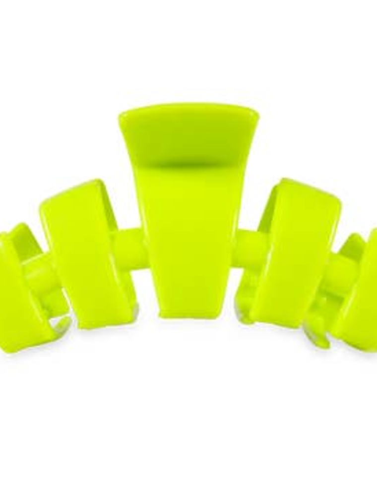 TELETIES Large Classic Claw Hair Clip in Summer Brights