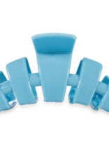 TELETIES Large Classic Claw Hair Clip in Summer Sky