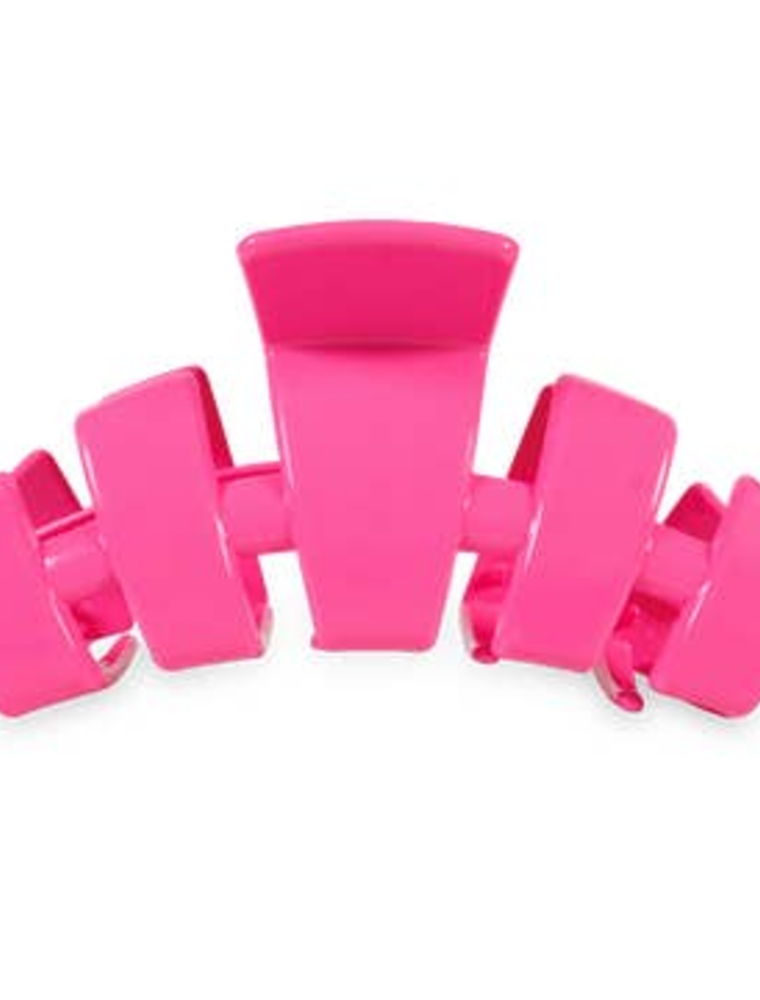 TELETIES Large Classic Claw Hair Clip in Tropical Punch