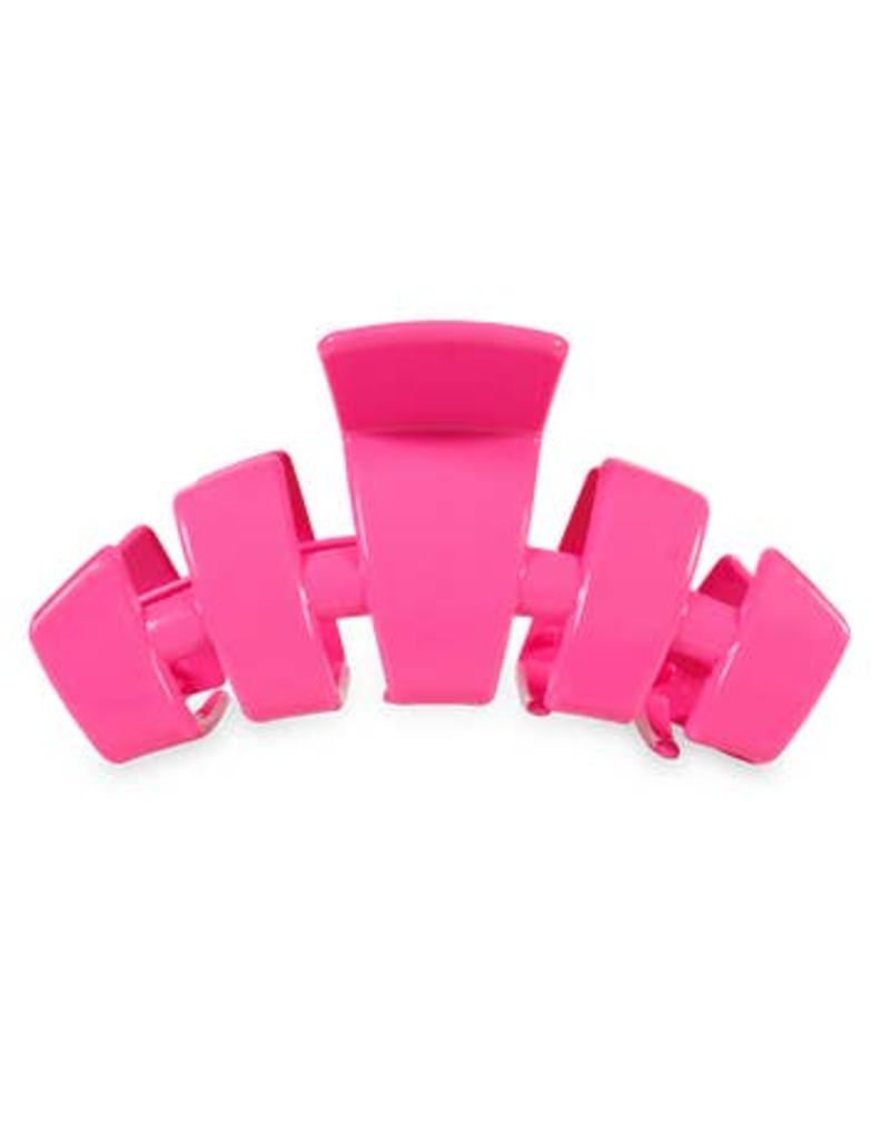 TELETIES Large Classic Claw Hair Clip in Tropical Punch