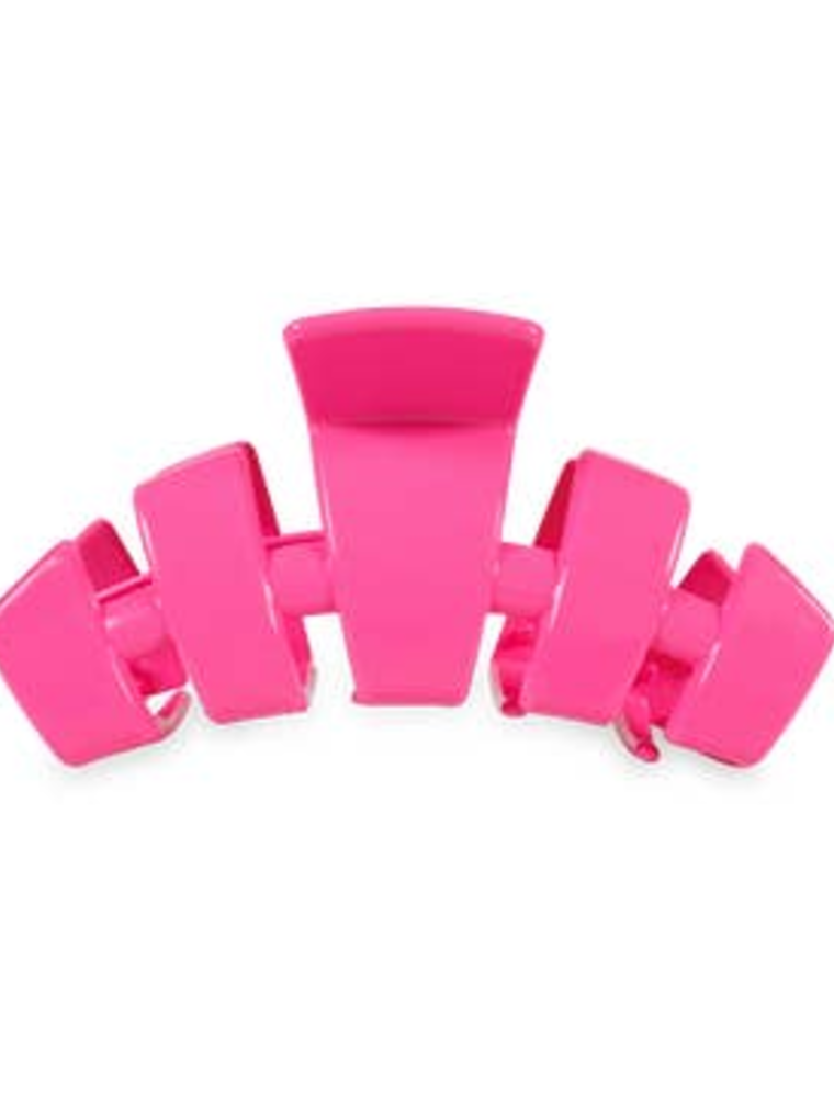TELETIES Medium Classic Claw Hair Clip in Tropical Punch