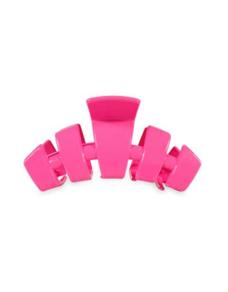 TELETIES Medium Classic Claw Hair Clip in Tropical Punch