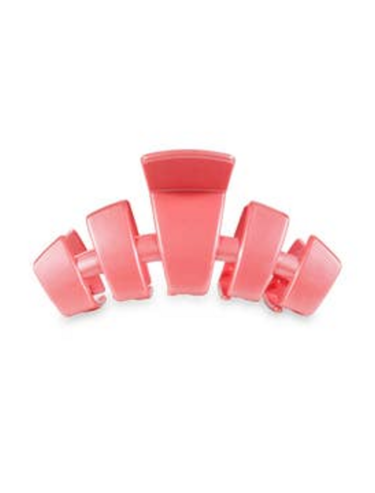 TELETIES Classic Calming Coral Tiny Hair Clip