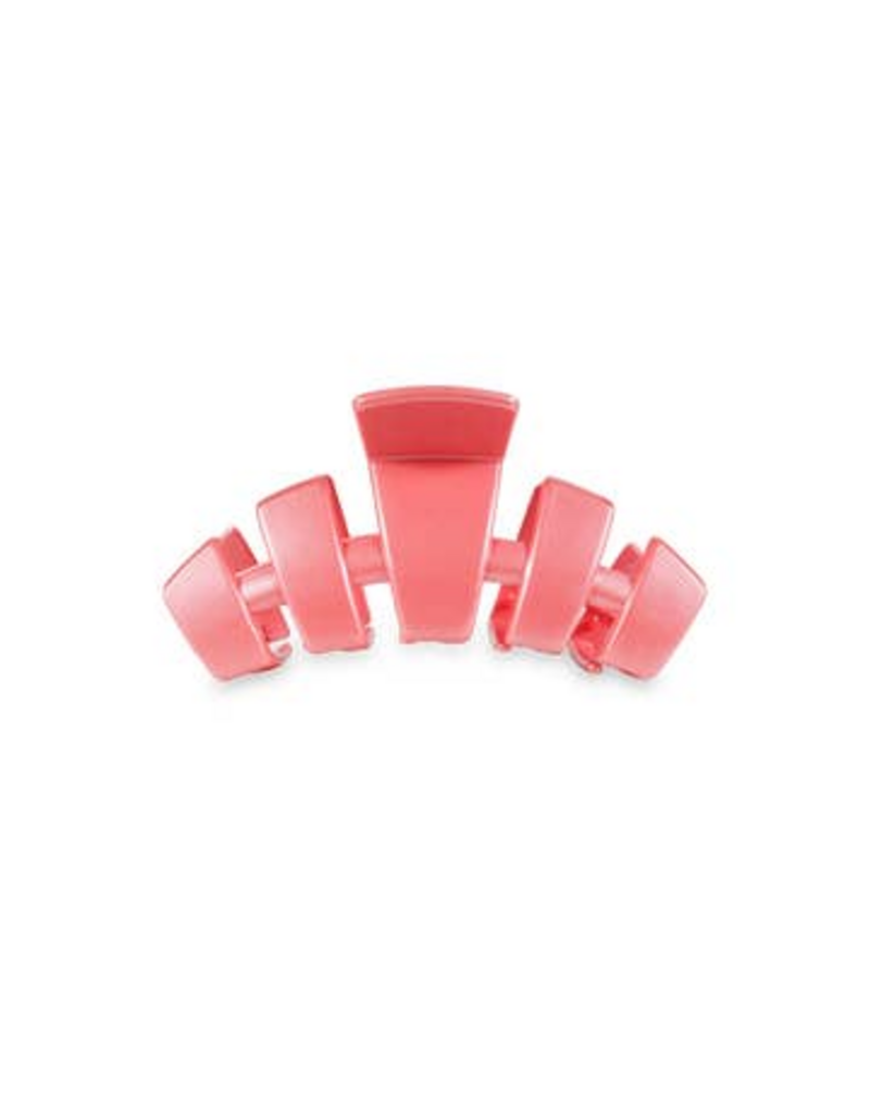 TELETIES Classic Calming Coral Tiny Hair Clip