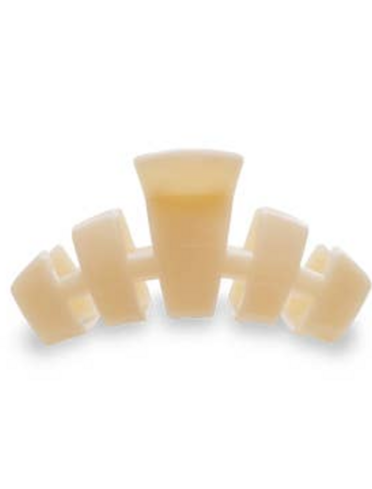 TELETIES Classic Almond Beige Medium Hair Clip