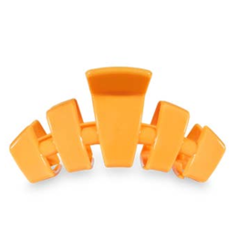 TELETIES Large Classic Claw Hair Clip in Mango For It!