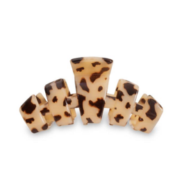 TELETIES Classic Blonde Tortoise Small Claw Hair Clip