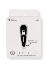 TELETIES Jet Black Snap Clips TELETIES Jet Black Snap Clips