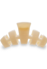 TELETIES Classic Almond Beige Small Claw Hair Clip