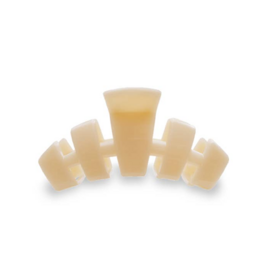 TELETIES Classic Almond Beige Small Claw Hair Clip