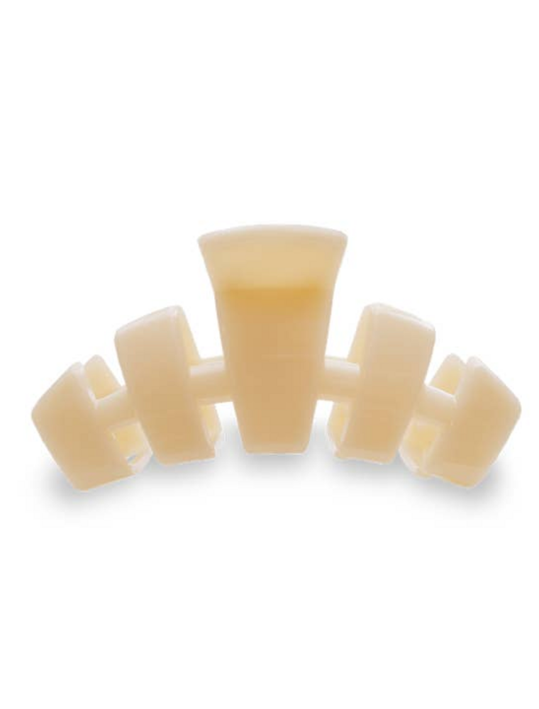 TELETIES Classic Almond Beige Small Claw Hair Clip