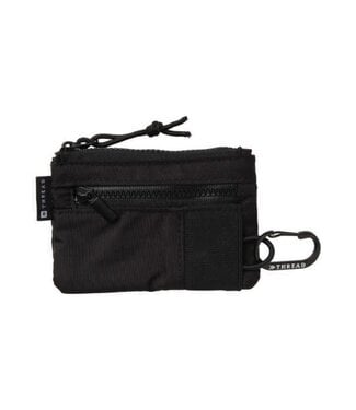 THREAD WALLETS Pouch Wallet in Black