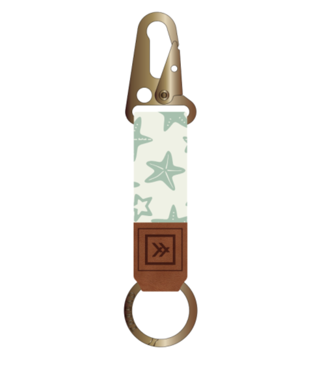 Keychain Clip in Starfish