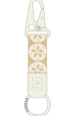 THREAD WALLETS Keychain Clip in Sand Dollar THREAD WALLETS Keychain Clip in Sand Dollar